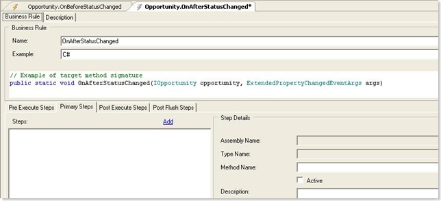 Adding a new SalesLogix Event to a Property 2